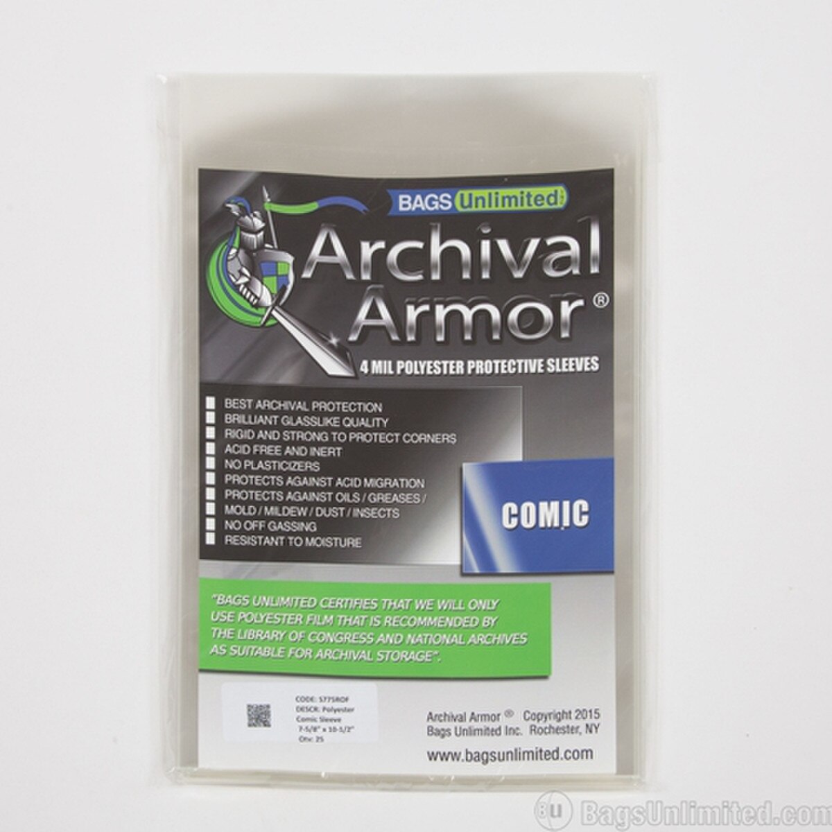 Our 4 mil Mylar Dell Silver Age Com